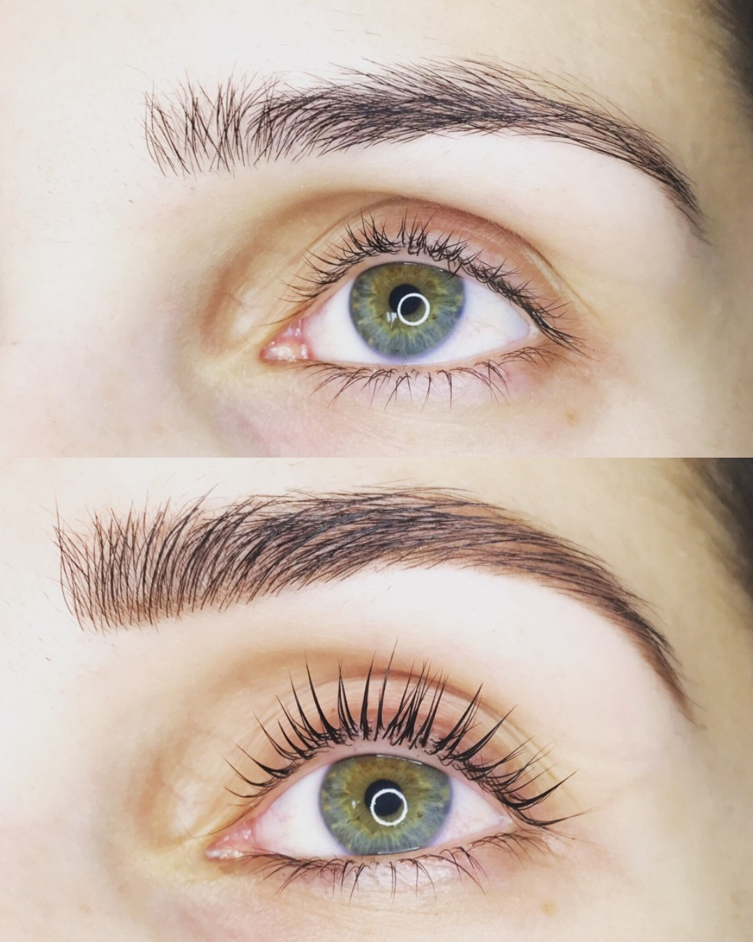 professional lash lift treatment at Volumabeauty studio in Indiana